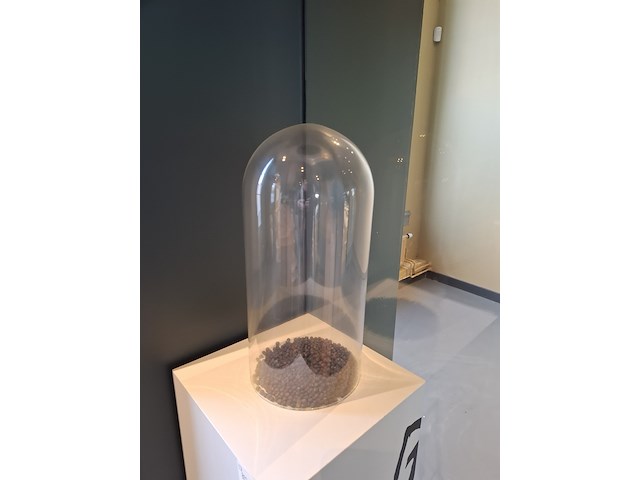 2x zuil / staander met stopfles - afbeelding 3 van  6