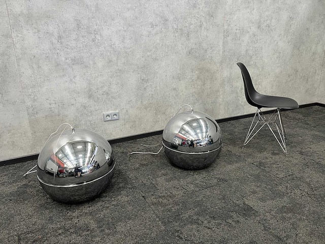 2x zuiver retro - design hanglamp ø50 - afbeelding 2 van  6