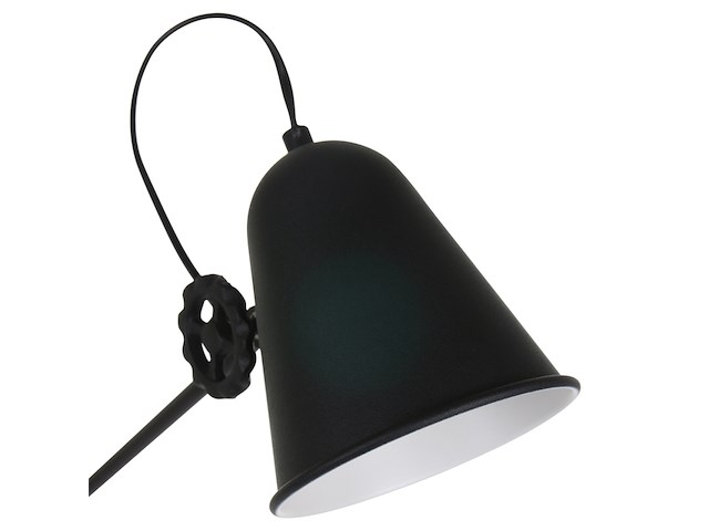2x zwarte staande lamp dolphin 1325zw met e27 fitting, anne light, 1325zw, zwart, 2026 - afbeelding 3 van  5