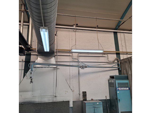 2x zwenkarm v.v. lucht en 230v aansluiting - afbeelding 1 van  14