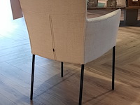 2z eetkamerstoel design on stock, amra, ivoor - afbeelding 6 van  9