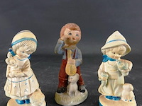 3 aardewerk beeldjes - afbeelding 1 van  5