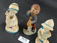 3 aardewerk beeldjes - afbeelding 3 van  5