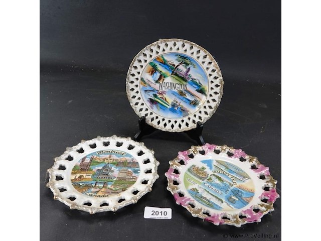 3 ajourgevormde sierborden - afbeelding 2 van  5