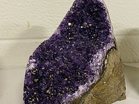 3 amethist druse staand/liggend paars - afbeelding 3 van  5
