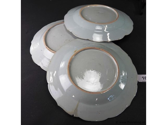 3 antieke chinese borden - afbeelding 4 van  5