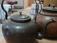 3 antieke (w.o. de grootse door ons ooit gezien) koperen ketels - afbeelding 3 van  5