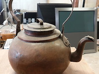 3 antieke (w.o. de grootse door ons ooit gezien) koperen ketels - afbeelding 5 van  5