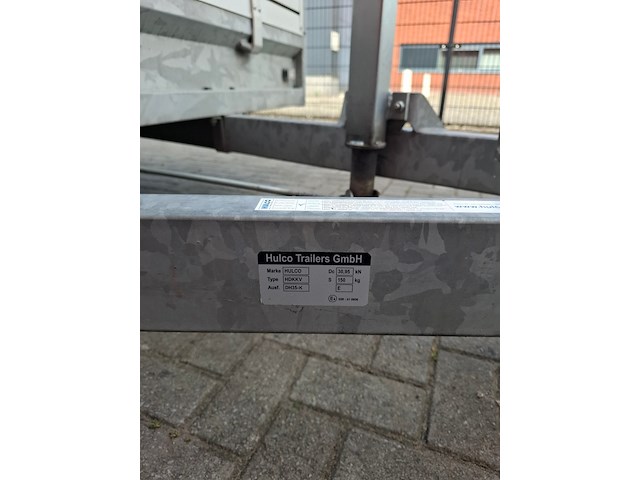3-assige aanhanger, hulco, medax-3, 2023 - afbeelding 8 van  9