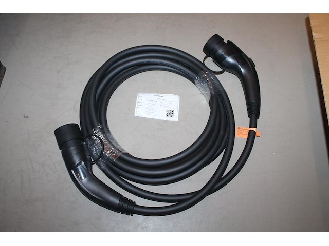 3 autolaadkabels / koppelkabels gbac - type 2. 6m 5x6mm2. - afbeelding 1 van  3