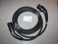 3 autolaadkabels / koppelkabels gbac - type 2. 6m 5x6mm2. - afbeelding 1 van  3