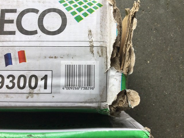 3-delig tuin wind- en privacyscherm, leco, paravent 3-teilig, antraciet - afbeelding 6 van  6