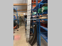 3-delige 12-treeds ladder met veiligheidsmat - afbeelding 1 van  3