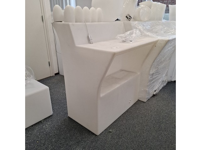 3-delige bar met led verlichting wit - afbeelding 2 van  9