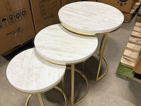 3-delige bijzettafel - afbeelding 1 van  4
