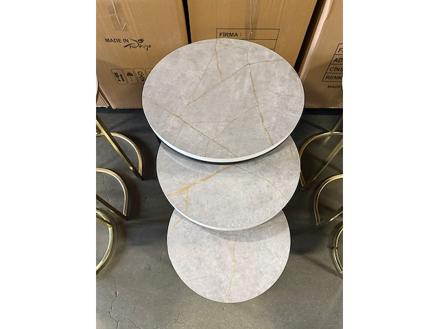 3-delige bijzettafel - afbeelding 2 van  5