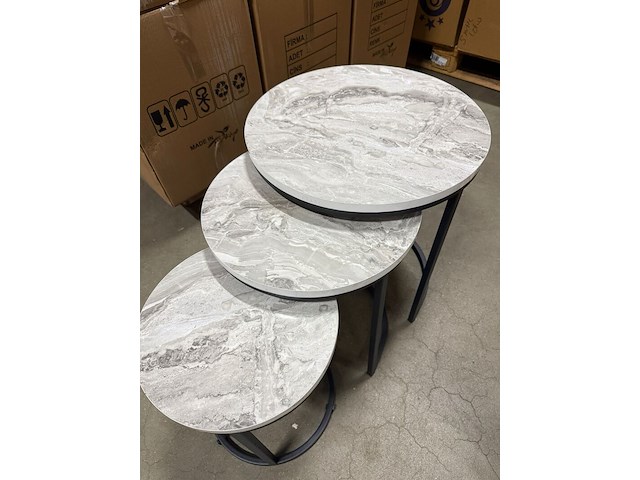 3-delige bijzettafel - afbeelding 2 van  6