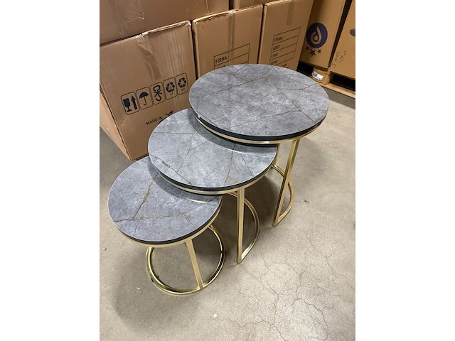 3-delige bijzettafel - afbeelding 1 van  5