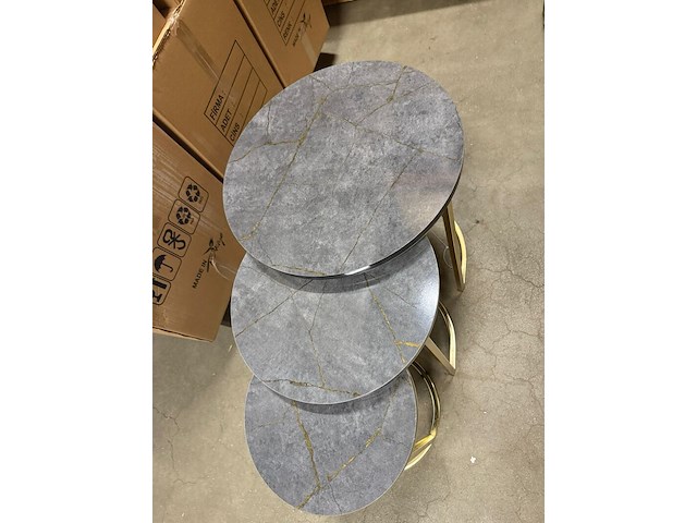 3-delige bijzettafel - afbeelding 4 van  5