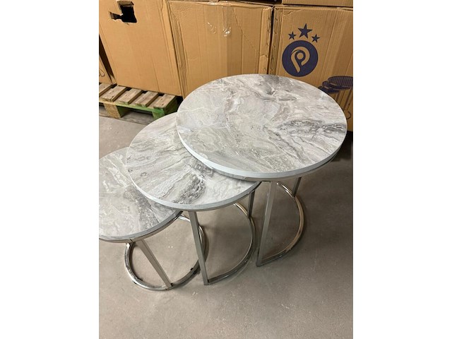 3-delige bijzettafel - afbeelding 3 van  3