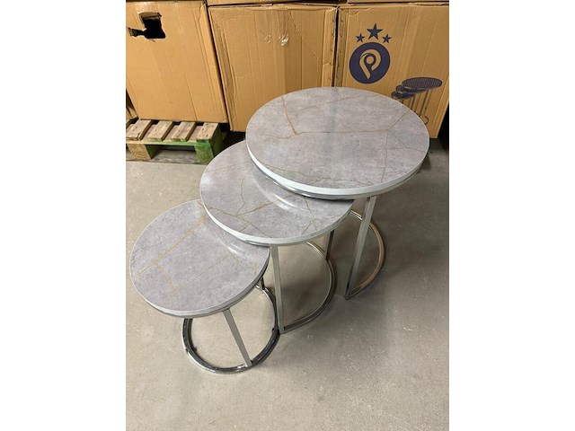 3-delige bijzettafel - afbeelding 1 van  3