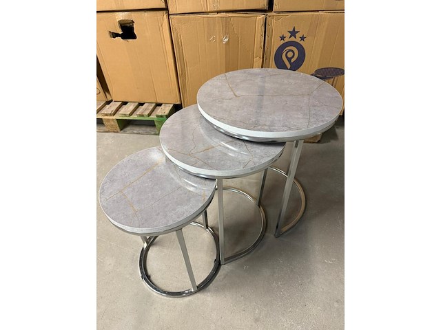 3-delige bijzettafel - afbeelding 2 van  3