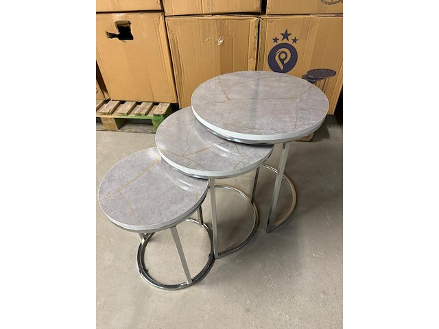 3-delige bijzettafel - afbeelding 3 van  3