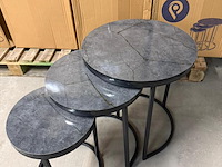 3-delige bijzettafel - afbeelding 3 van  4