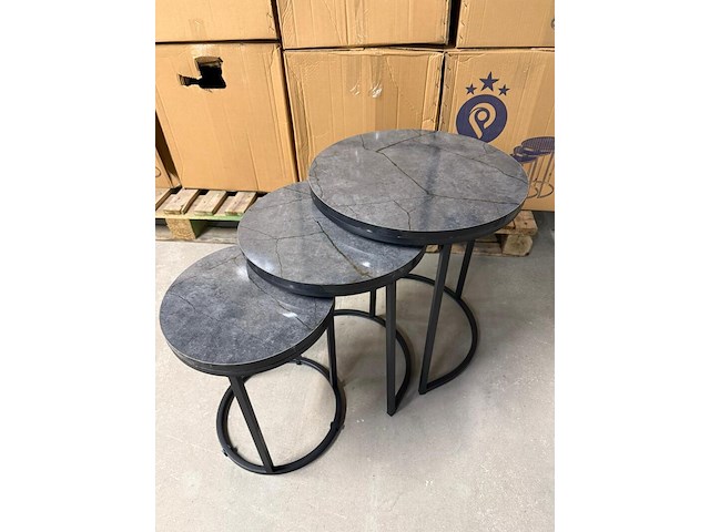 3-delige bijzettafel - afbeelding 4 van  4