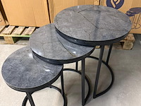 3-delige bijzettafel - afbeelding 4 van  4