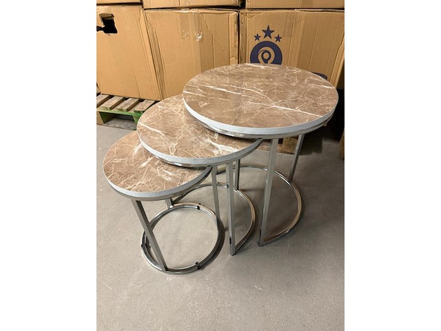 3-delige bijzettafel - afbeelding 1 van  3