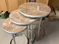 3-delige bijzettafel - afbeelding 2 van  3