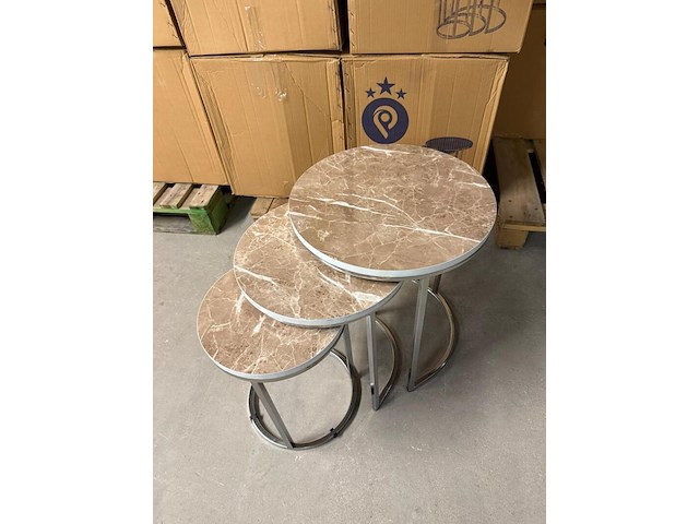 3-delige bijzettafel - afbeelding 3 van  3