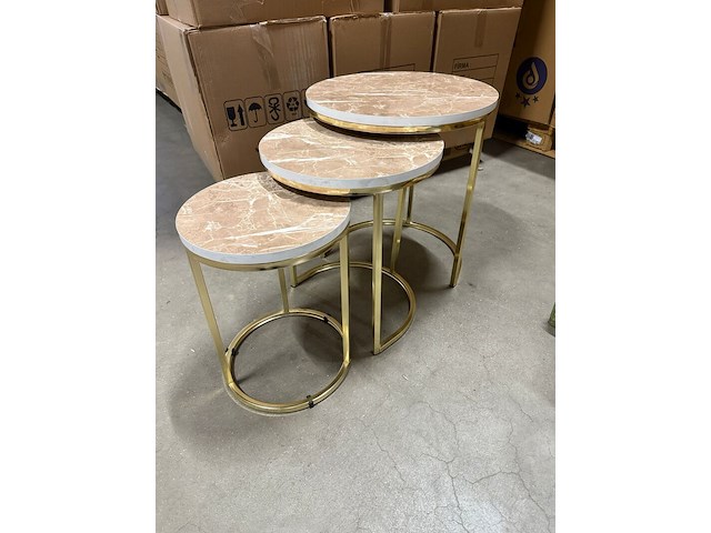 3-delige bijzettafel - afbeelding 3 van  5