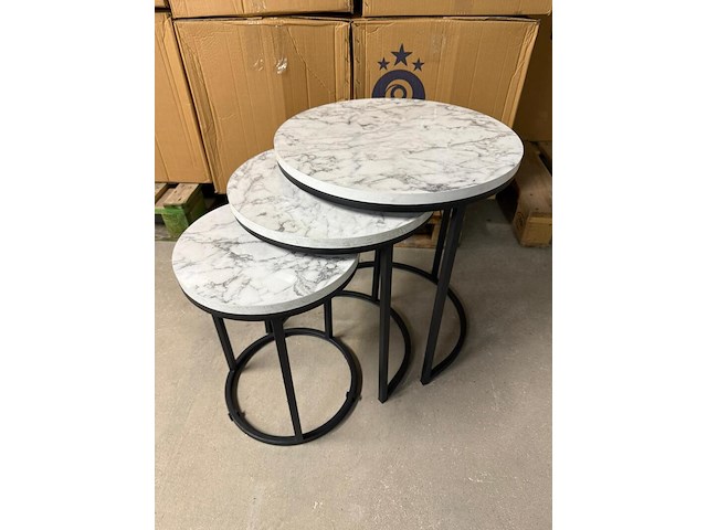 3-delige bijzettafel - afbeelding 1 van  3