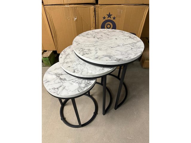 3-delige bijzettafel - afbeelding 2 van  3