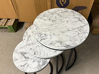 3-delige bijzettafel - afbeelding 3 van  3