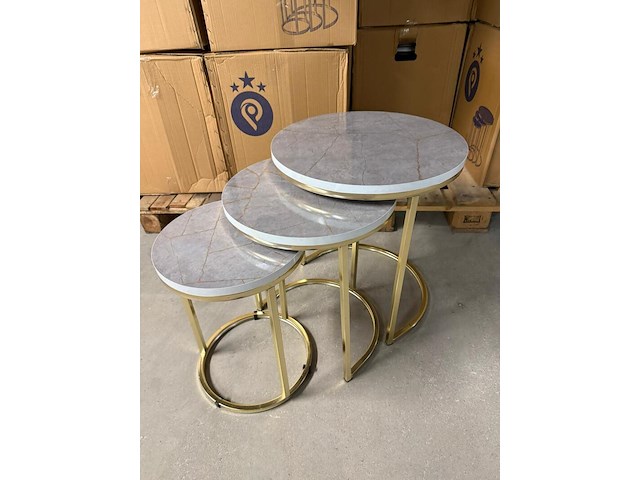 3-delige bijzettafel - afbeelding 3 van  3