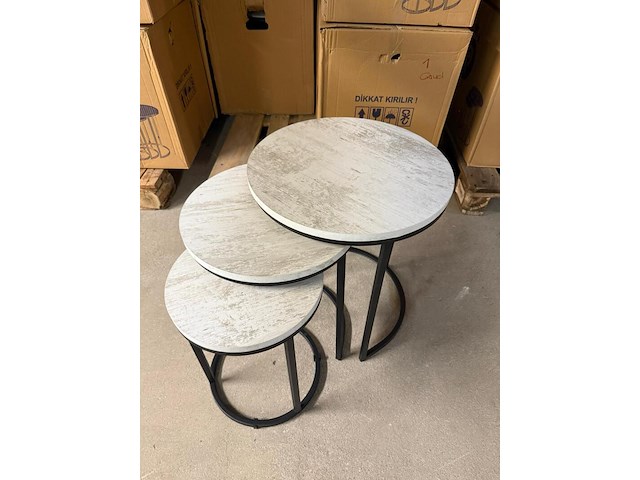 3-delige bijzettafel - afbeelding 2 van  3