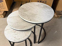 3-delige bijzettafel - afbeelding 2 van  3