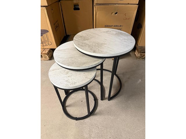 3-delige bijzettafel - afbeelding 3 van  3