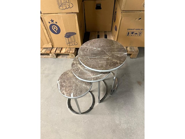 3-delige bijzettafel - afbeelding 1 van  3