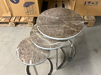 3-delige bijzettafel - afbeelding 1 van  3