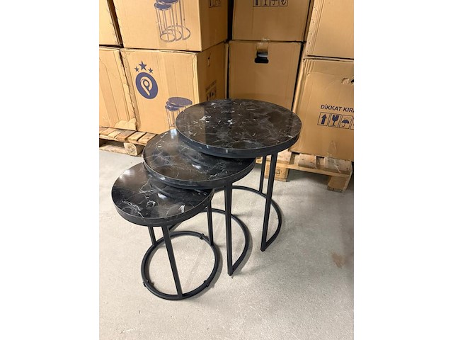 3-delige bijzettafel - afbeelding 1 van  3