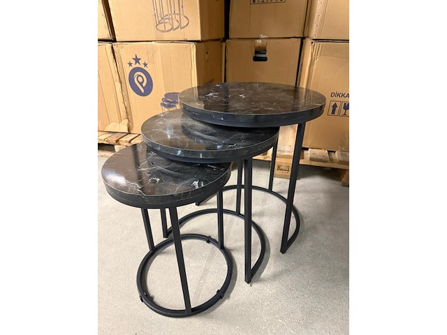 3-delige bijzettafel - afbeelding 3 van  3