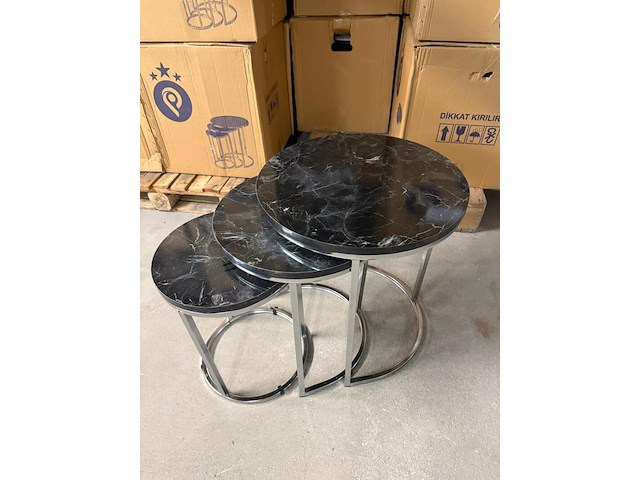 3-delige bijzettafel - afbeelding 1 van  4