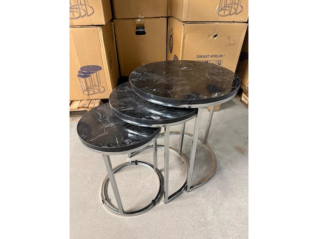 3-delige bijzettafel - afbeelding 2 van  4