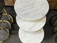 3-delige bijzettafel - afbeelding 2 van  4