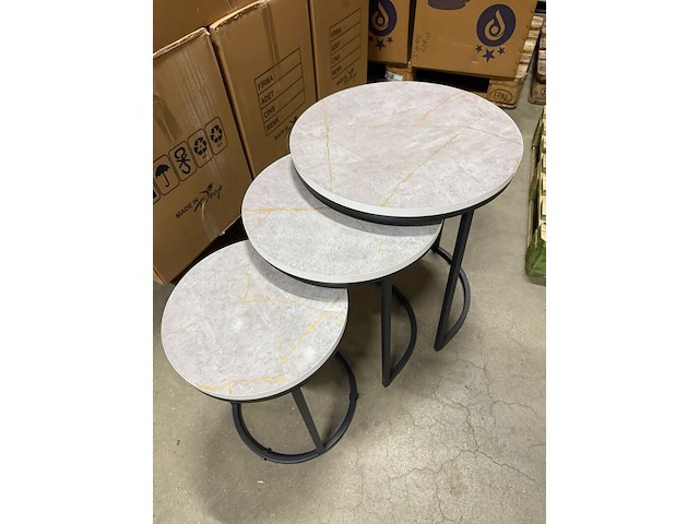 3-delige bijzettafel - afbeelding 3 van  5