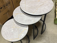3-delige bijzettafel - afbeelding 3 van  5